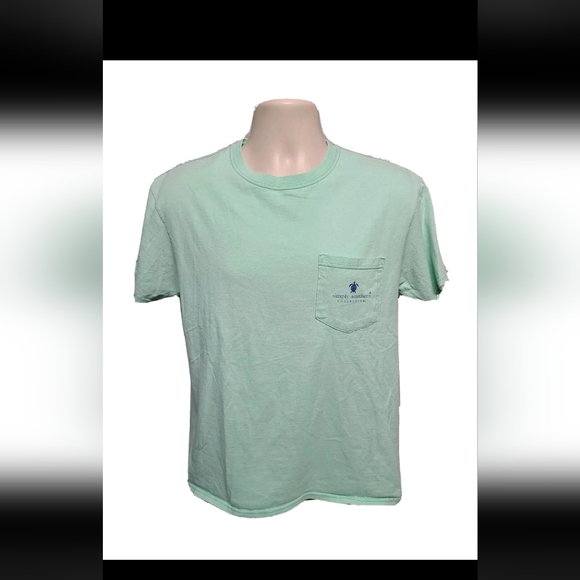 Simply Southern Light Green Short Sleeve Tee Size XL - Picture 1 of 9
